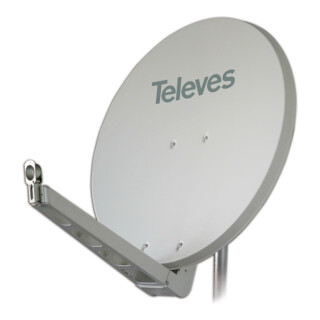 Televes QSD-Line Offset Reflektor 85x95cm Ral9002 S85QSD-W