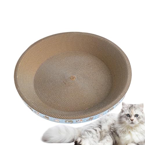 Katzenkratzbaum Lounge, Tragbare Pfosten-Lounge, Katzenkratzbaum Lounge Multi- mit Wellpappe Design, Endloses Spielen zum Kratzen, Ideal für Katzenhaven zur Entspannung und Gesunde