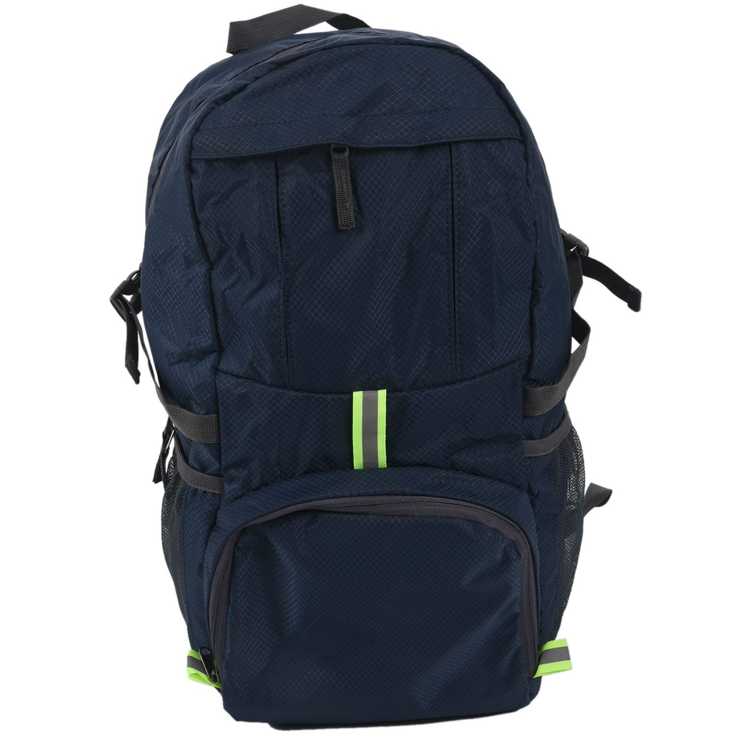 Uikdjgu Faltbarer Wasserdichter Rucksack 35L Leichter Tragbarer Rucksack im Freien GroßE Nylon Packung Trekking Tasche für Camping, Reisen, Wandern