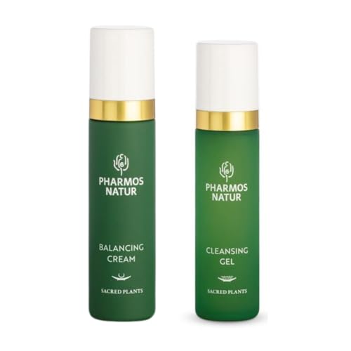 Pharmos Natur - Beauty Facial Care Balancing Cream - 50 ml + Pharmos Natur - Beauty Sensitive Purifying Cleansing Gel - 63 ml - Set