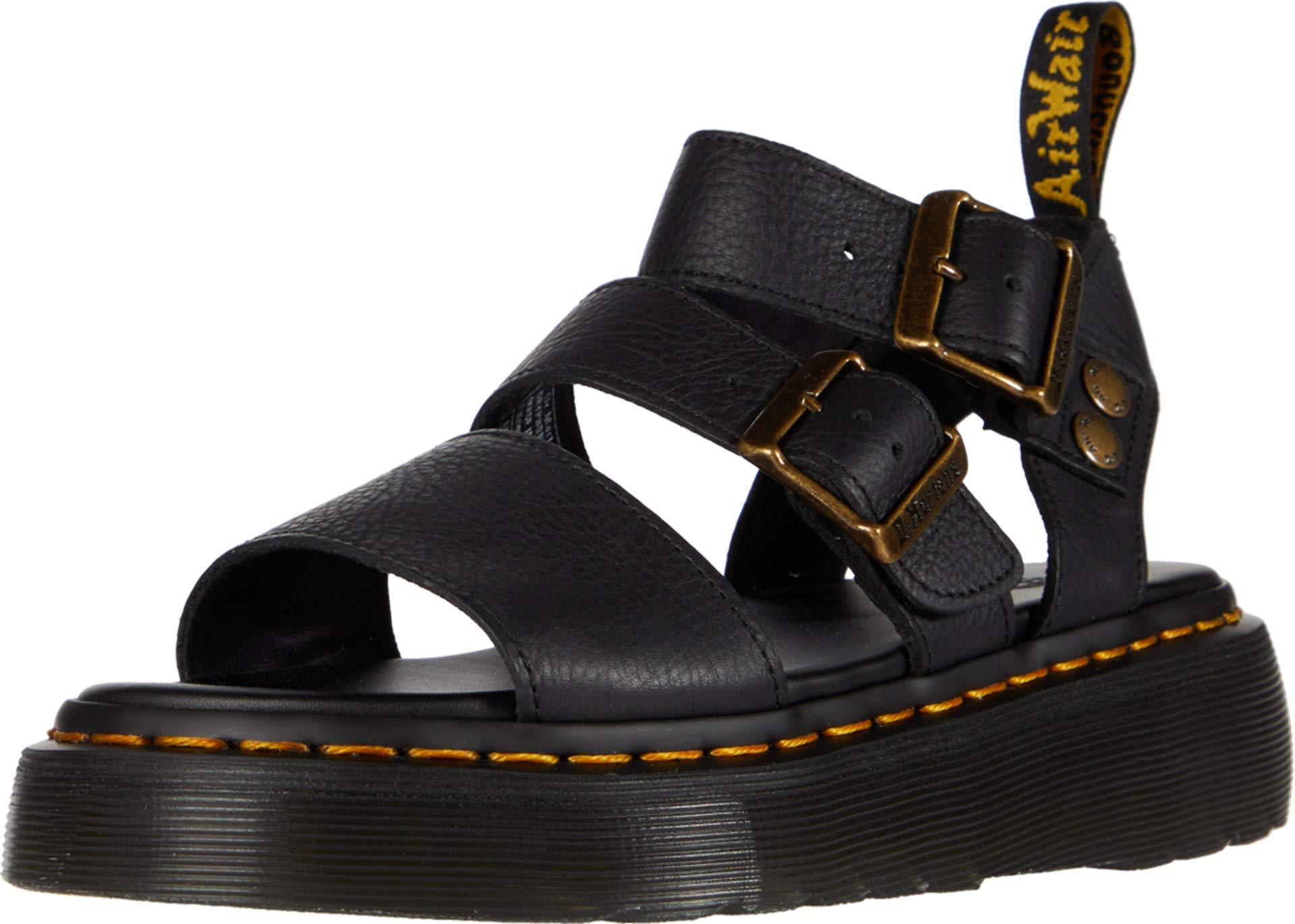 Dr. Martens Sandals, Black, 36 EU