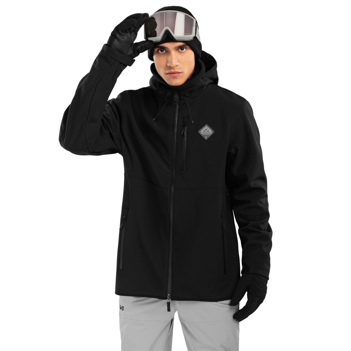 SIROKO - Softshell Skijacke W2 Mckinley - S - Schwarz