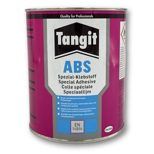 Tangit ABS Spezial Klebstoff 650g Dose mit schlagzäher Klebeverbindung für Druckrohrleitungen