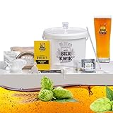 Bier-Kwik® Minibrauset 5-Liter - Helles * Bierbrauset für die Küche * wiederverwendbar * für 5 Liter Bier