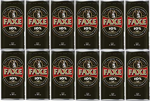 Faxe 10% Extra Strong, EINWEG (12 x 1 l)