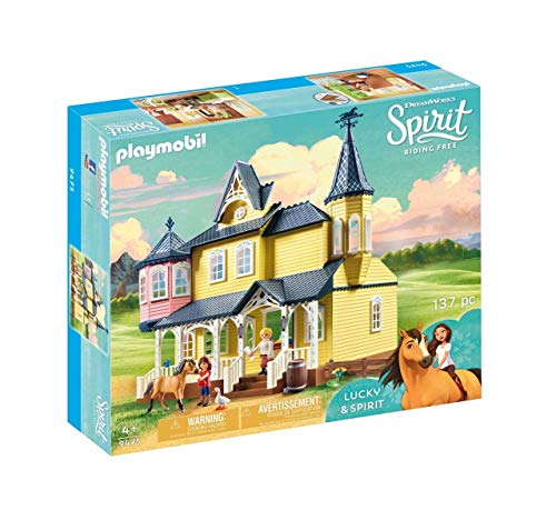 Playmobil Playmobil-9475 Spirit Haus von Lucky Multicolor (9475)
