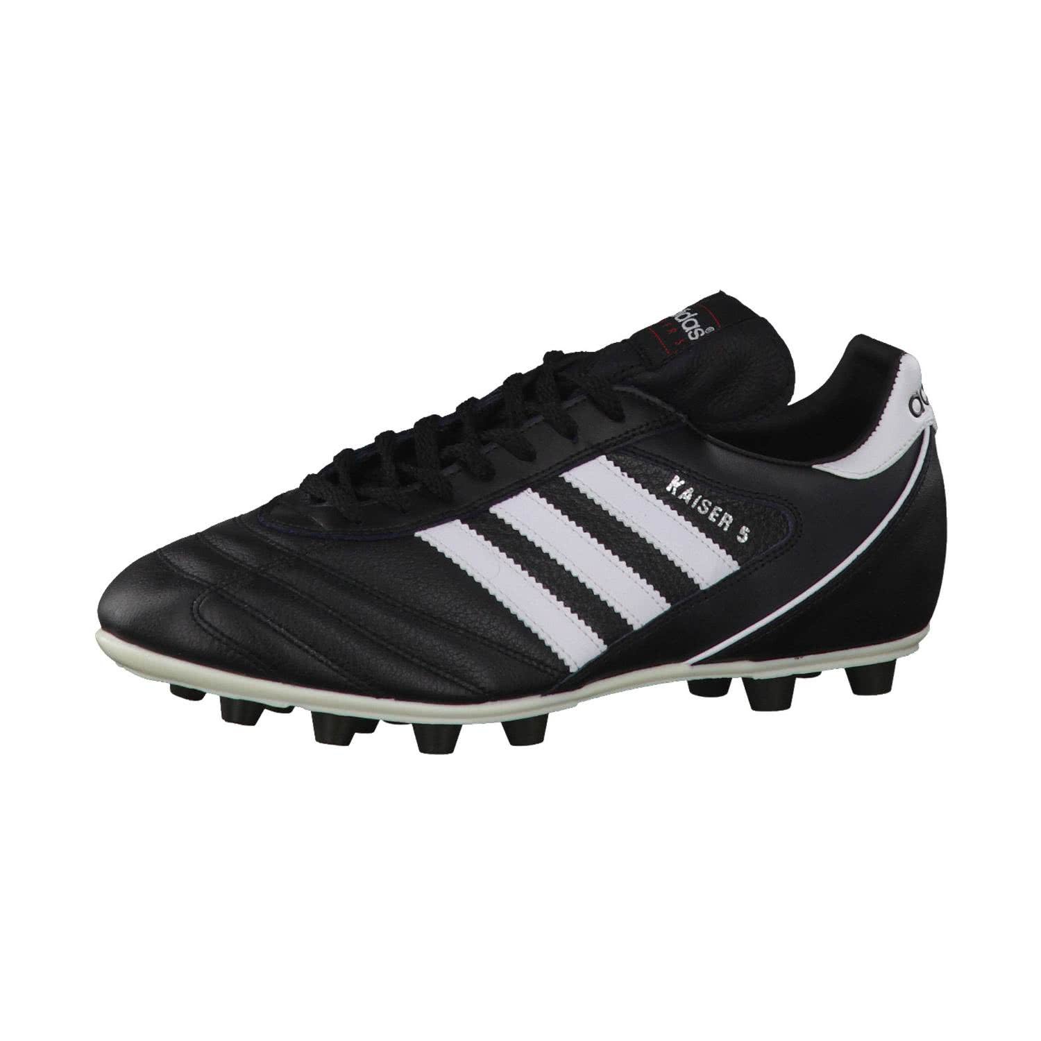 Adidas – Kaiser 5 Liga, Herren Fußballschuhe, Schwarz (Black/Running White Ftw), 46 2/3 EU (11.5 Herren UK)