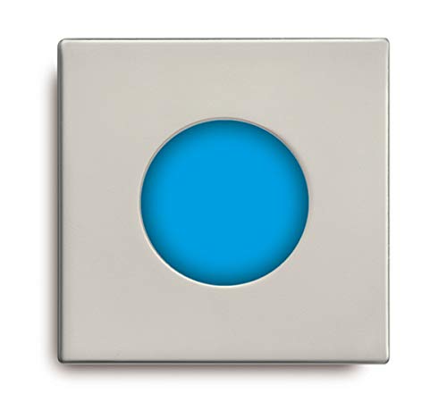 daisalux Lyra – Leuchtendes Lyra mit Z LED blau Diffusor opal 230 V Nickel