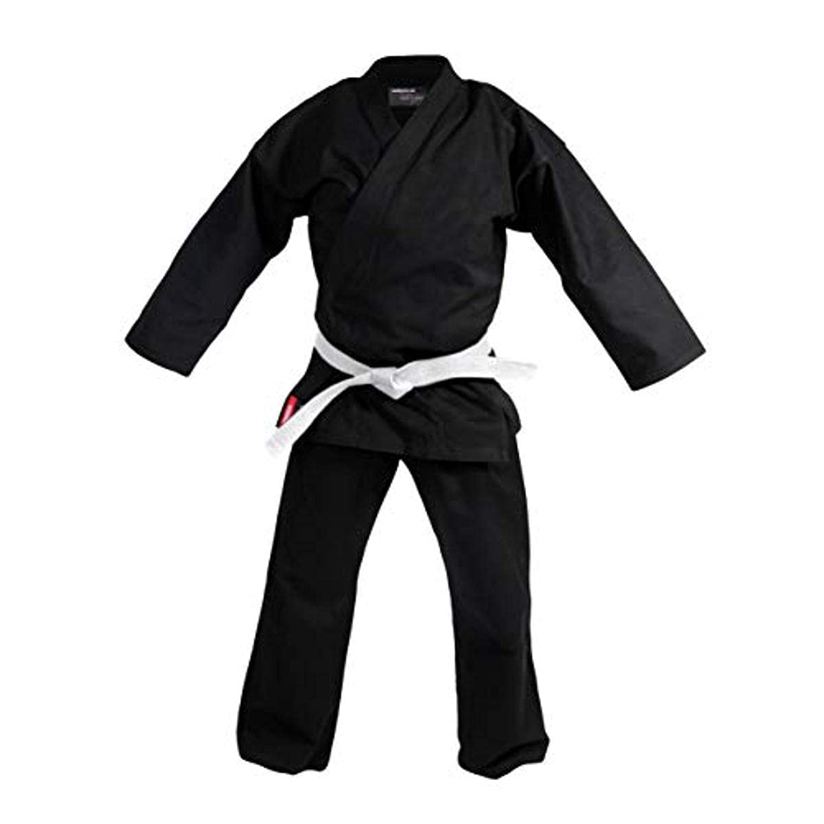 DEPICE Karate-Anzug KAGE 12 oz schwarz Baumwolle traditionell 200 cm