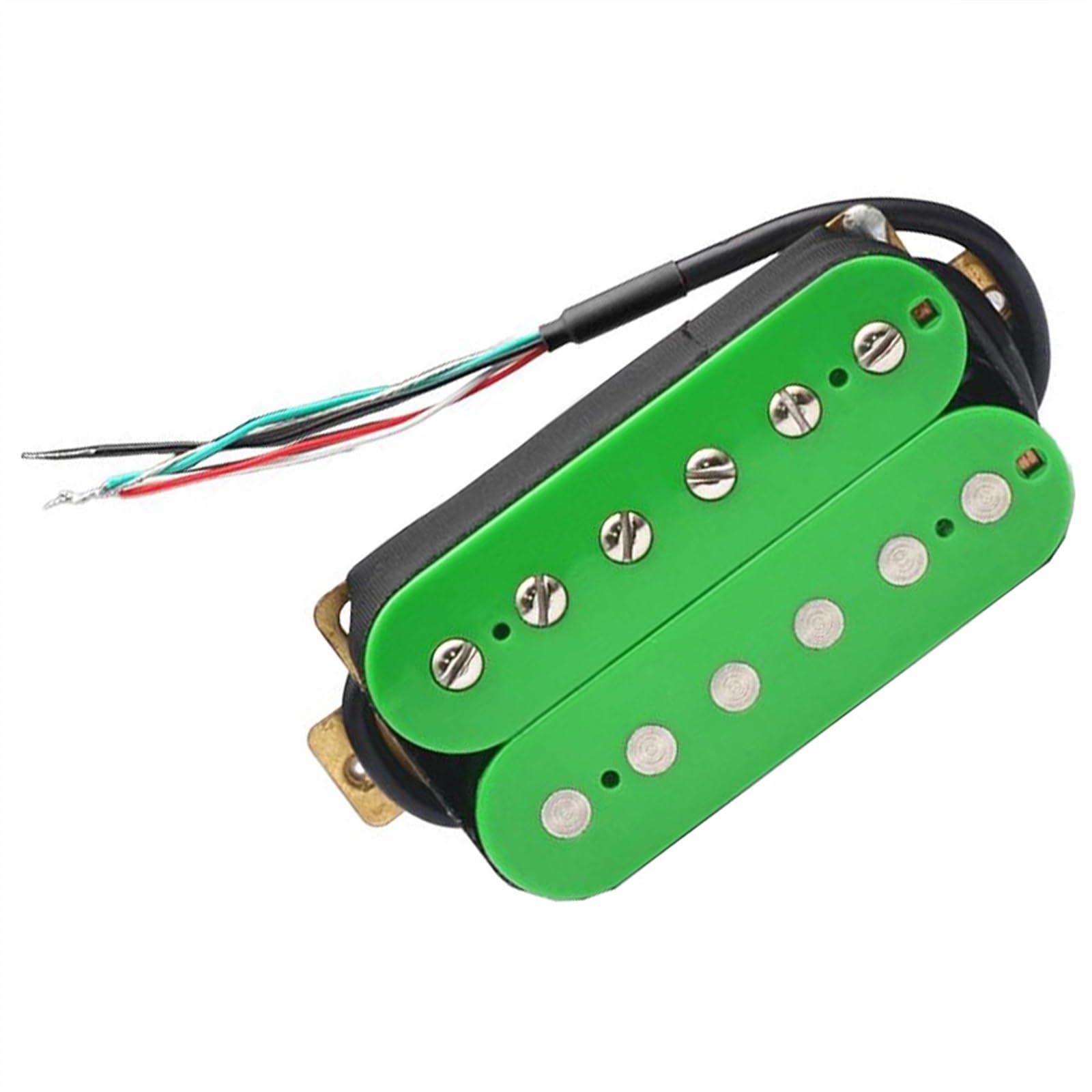 Grüne E-Gitarre Humbucker Bridge Pickup Kunststoffspule Praktische Gitarrenteile Single-Coil-Tonabnehmer