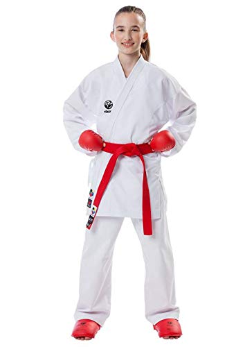 Tokaido Karateanzug Kumite Master Junior WKF 8 oz für Kinder & Jugendliche (180)