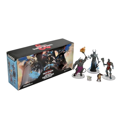 Wizkids D&D Icons of The Realms: Bigby Presents Miniatur Vorlackiert Glory of The Giants – Limited Edition Boxed Set (Set 27)