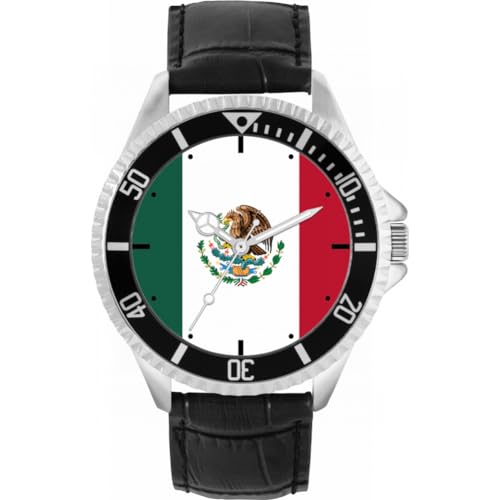Toff London Mexiko-Flaggen-Uhr