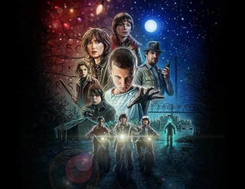 HfmQuisutron Klassischer Thriller Fantasy.Eleven Tv Serie Wandkunst Poster Holzpuzzle 1000 Teile Erwachsene Spielzeug Dekompression Spiel Cq45Zt