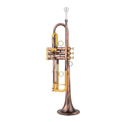 Bb Kleine Trompete Rotbronze Golden Key Professionelle Musikinstrumente Mit Koffer