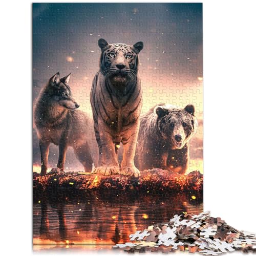 Puzzle Dying Embers Puzzle 1000 Teile Holzpuzzle Jedes Teil ist einzigartig - Anspruchsvolles Familienspaßspiel 1000 Teile (50x75cm)