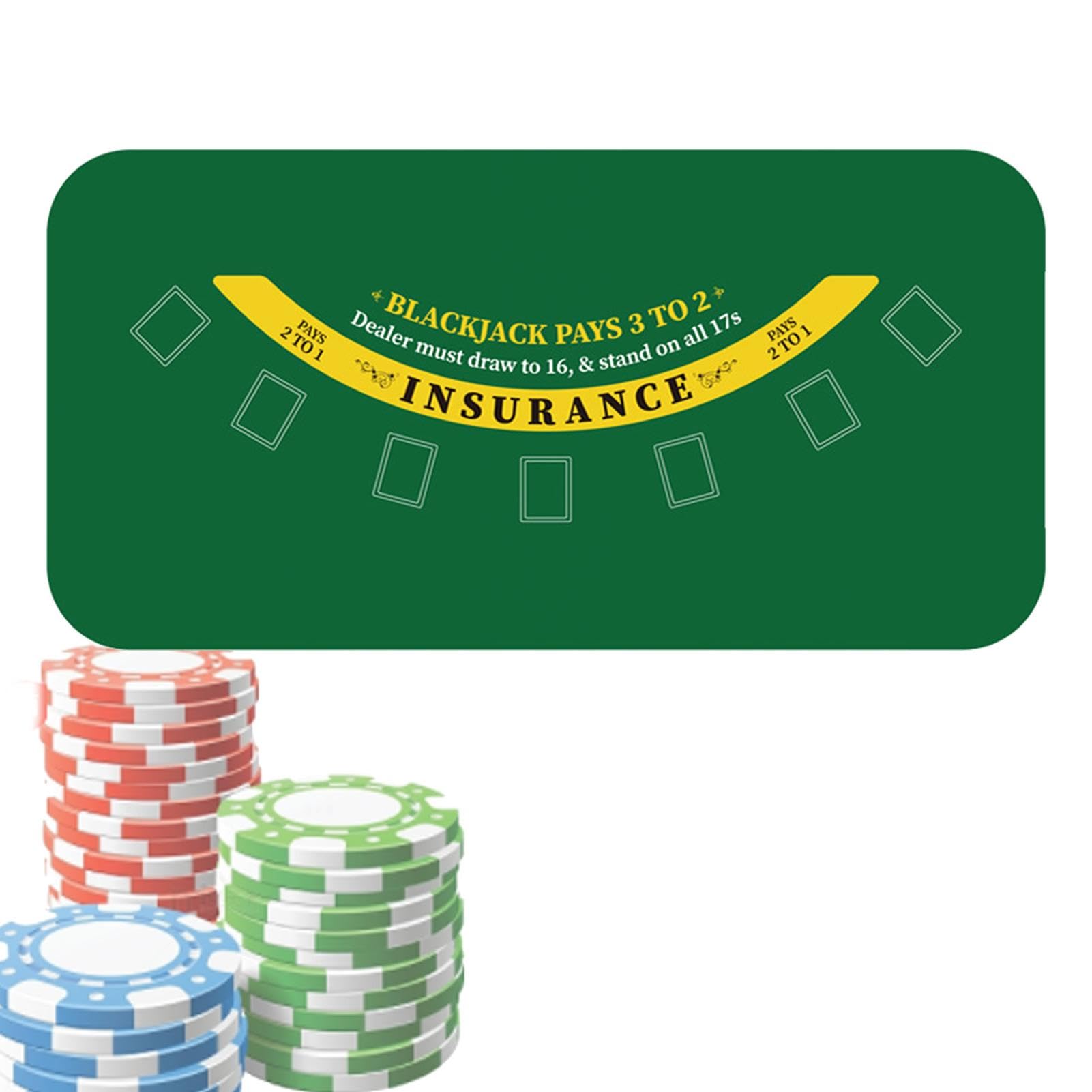 Pokertischdecke - Pokertischdecken, Spieltischdecke, Holdem-Pokermatte 120 X 60 Cm | Kartentischdecken, Pokermatte Für Tisch, Tischunterlage Für Pokerpartys, Spendenaktionen, Themenpartys, Zusammenkün