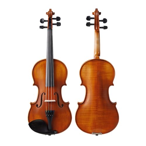 Geige 1/2 4/4 Violine Handgefertigtes Massivholzklavier für Anfänger für Üben von Erwachseneninstrumenten (Color : 3/4)