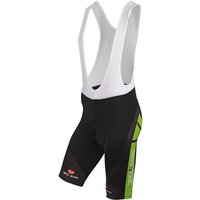 Radlerhose, BOBTEAM Colors kurze Trägerhose, für Herren, Größe 2XL, Fahrradbekle