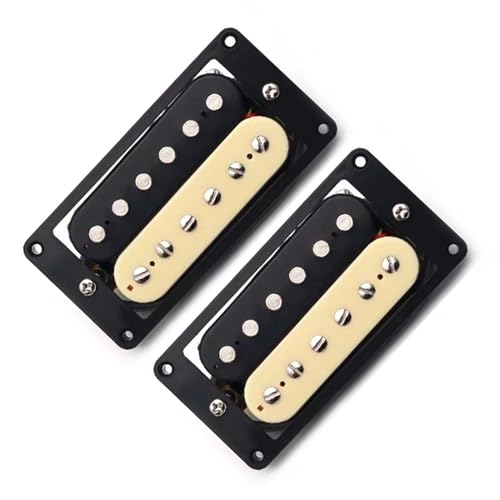 Humbucker-Tonabnehmer für E-Gitarre mit Montagerahmen für Gitarrenzubehör Single-Coil-Tonabnehmer