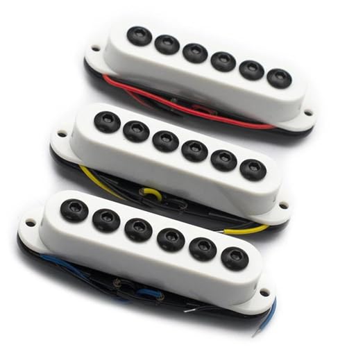 Single Coil E-Gitarren-Tonabnehmer Für Gitarre, Ceremic Magnet-Tonabnehmer, Hals-/Mittel-/Steg-Tonabnehmer, Gitarrenzubehör e gitarren tonabnehmer