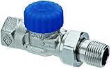 Heimeier Thermostat-Ventilunterteil 3/4" Durchgang vernickelt 2242-03.000