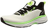 FILA Herren EXOWAVE Race Laufschuh, White-Neon Green-Black, 43 EU