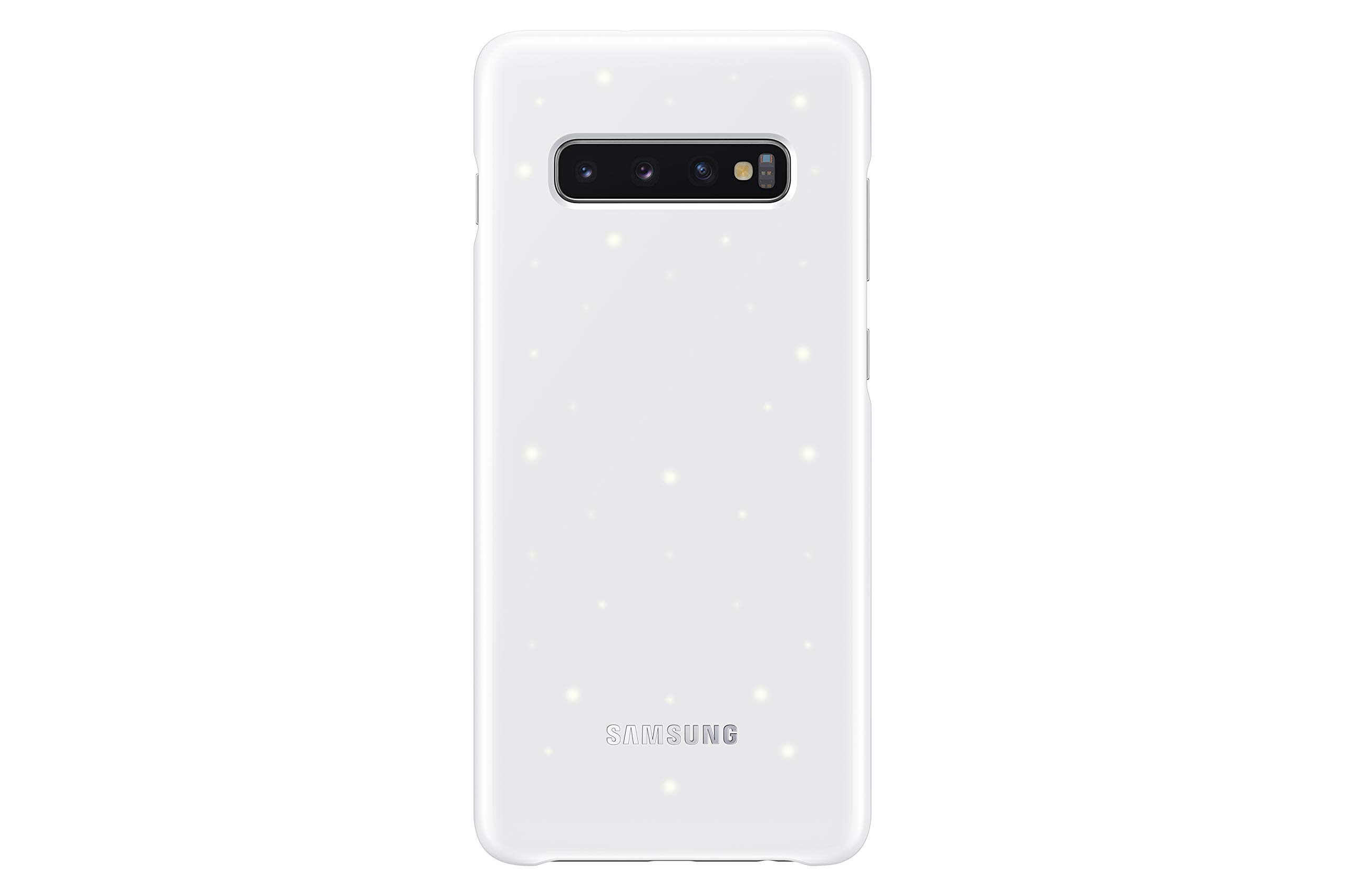 LED Cover für Galaxy S10+ Weiß