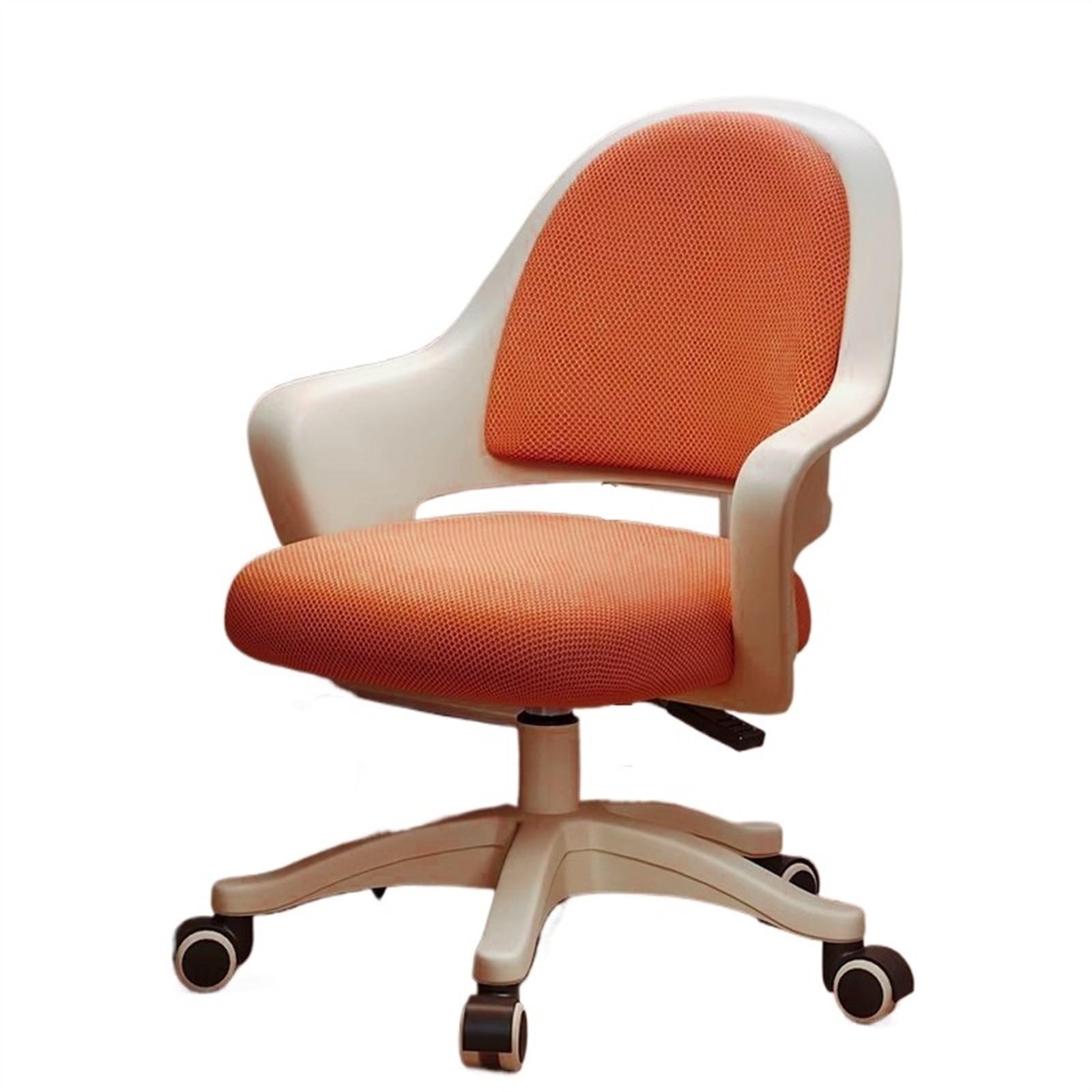 Zhaoj24-05 Bürostuhl Ergonomischer Home-Office-Schreibtischstuhl for zierliche Frauen, verstellbare Sitzhöhe, Gaming-Stuhl, ergonomischer Bürostuhl Schreibtischstuhl(Orange)