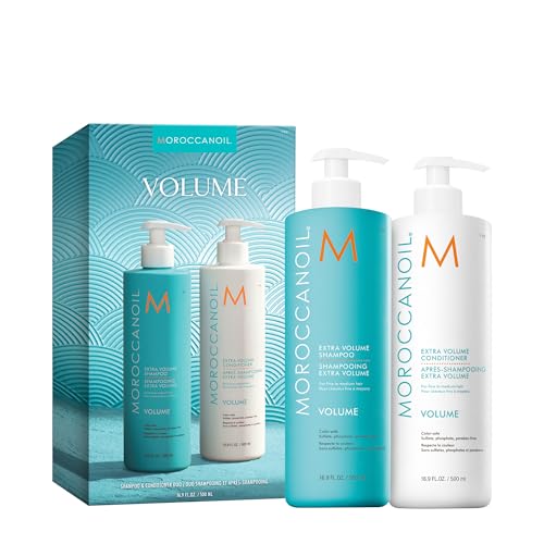 Moroccanoil Extra Volume 500ml Shampoo and Conditioner Set