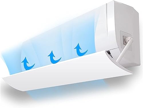 Wandmontierte Klimaanlage for den Innenbereich, Windschutzscheibe, Anti-Direkt-Blas-Klimaanlage, Deflektor, Schallwand, Klimaanlagenabdeckung(Smooth Surface)