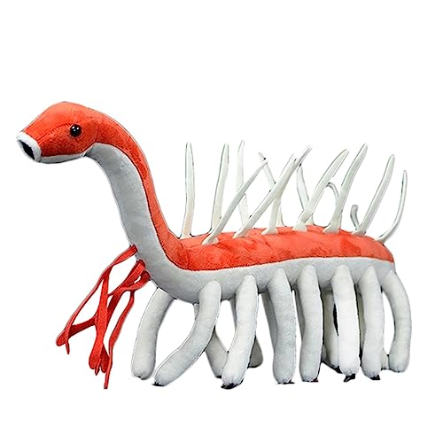 DANAIM Seltsame Wurm-Halluzigenie-Kuscheltiere, 17-Zoll-Kambrisches Meerestier Halluzigenie-Plüschtier-Geschenk for Kindergeburtstag