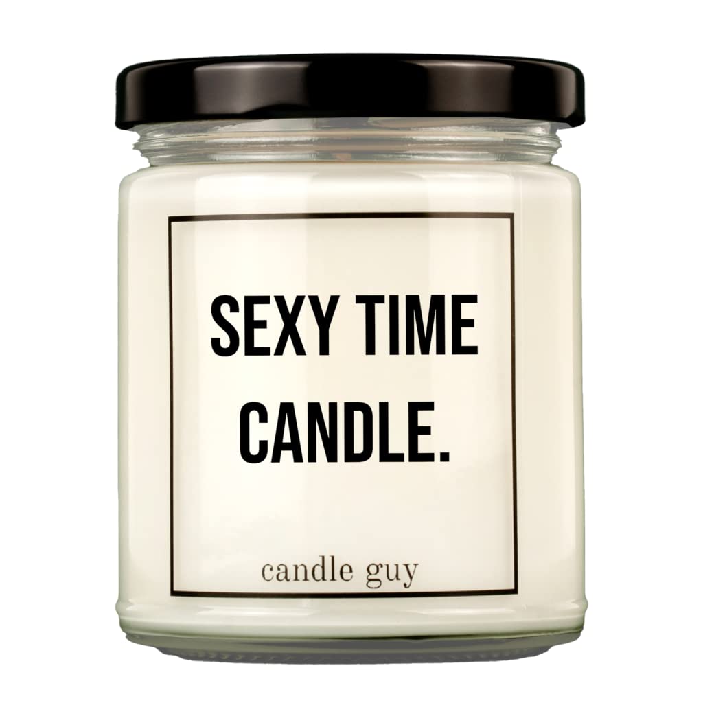 candle guy Duftkerze | Sexy time candle. | Handgemacht aus 100% Sojawachs | 70 Stunden Brenndauer