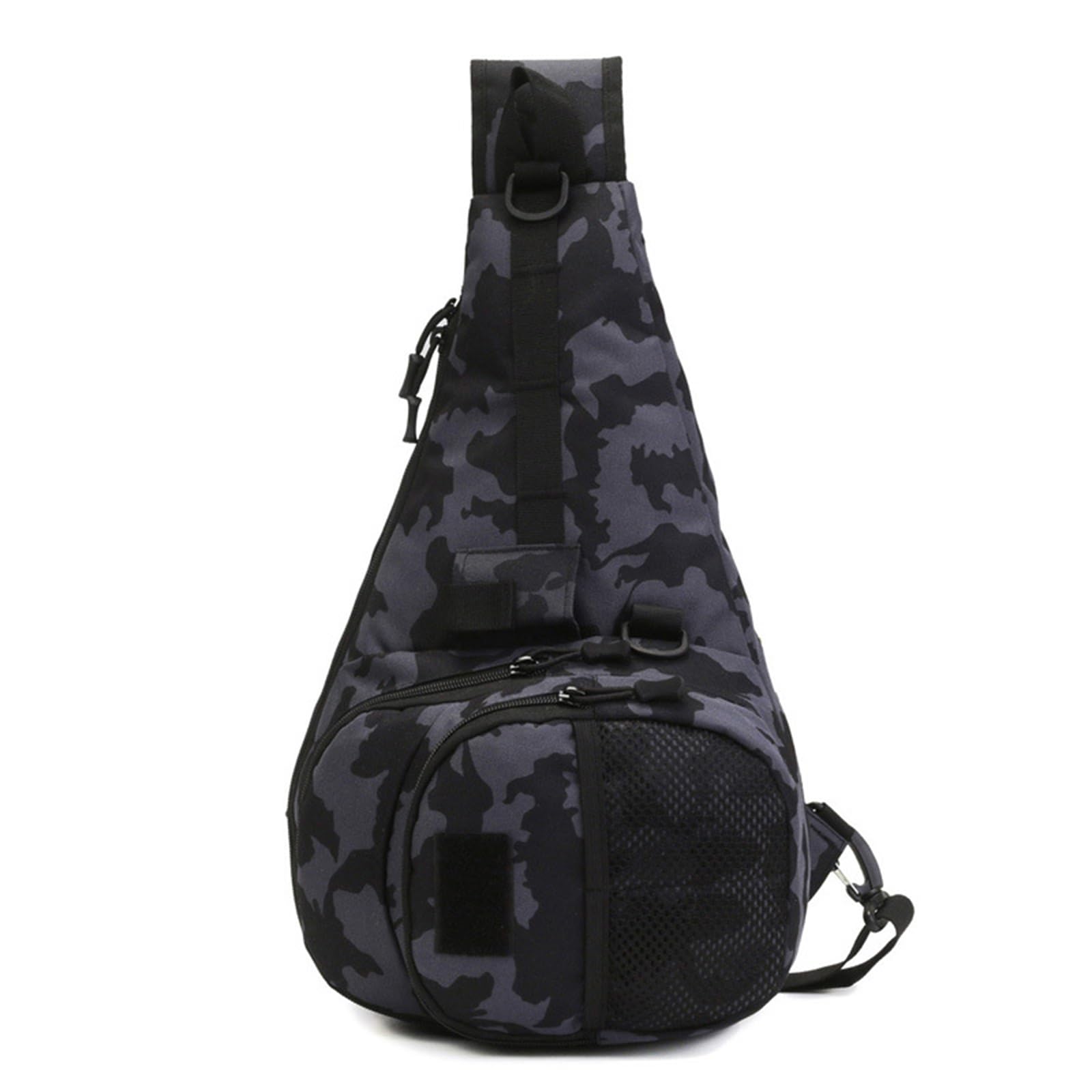 Aurgiarme Angeltasche, faltbar, Schultertasche, Brusttasche, große Kapazität, Outdoor, wasserdicht, Angelrucksack, Ausrüstungsaufbewahrung, Reisetasche, B