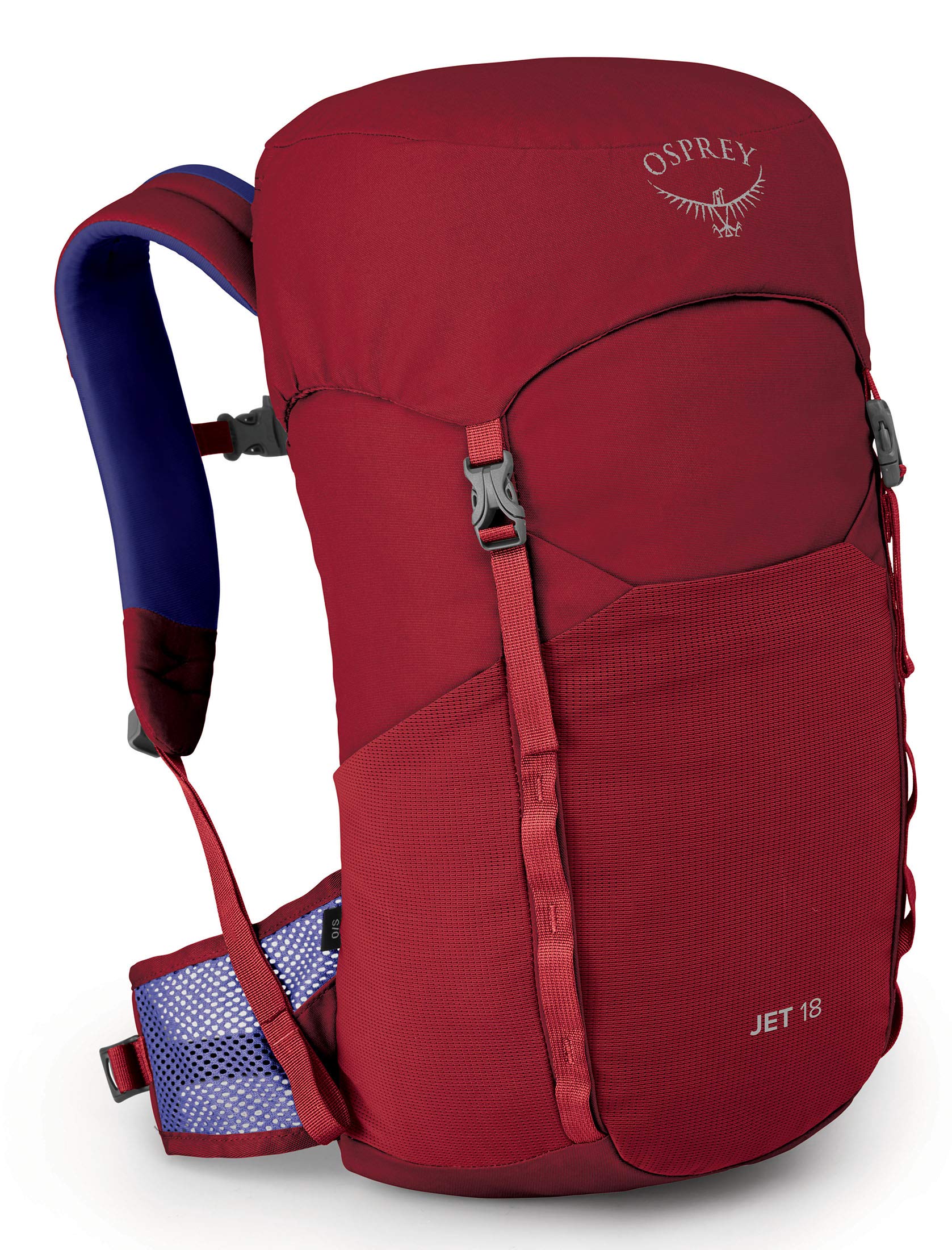 Osprey Jet 18 Wanderrucksack für Kinder, unisex - Cosmic Red O/S