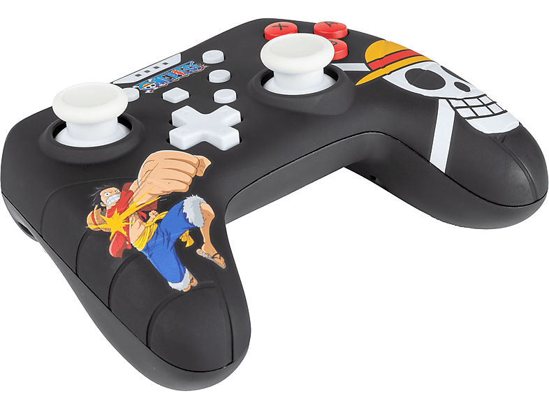 KONIX One Piece Controller Schwarz für Nintendo Switch, PC