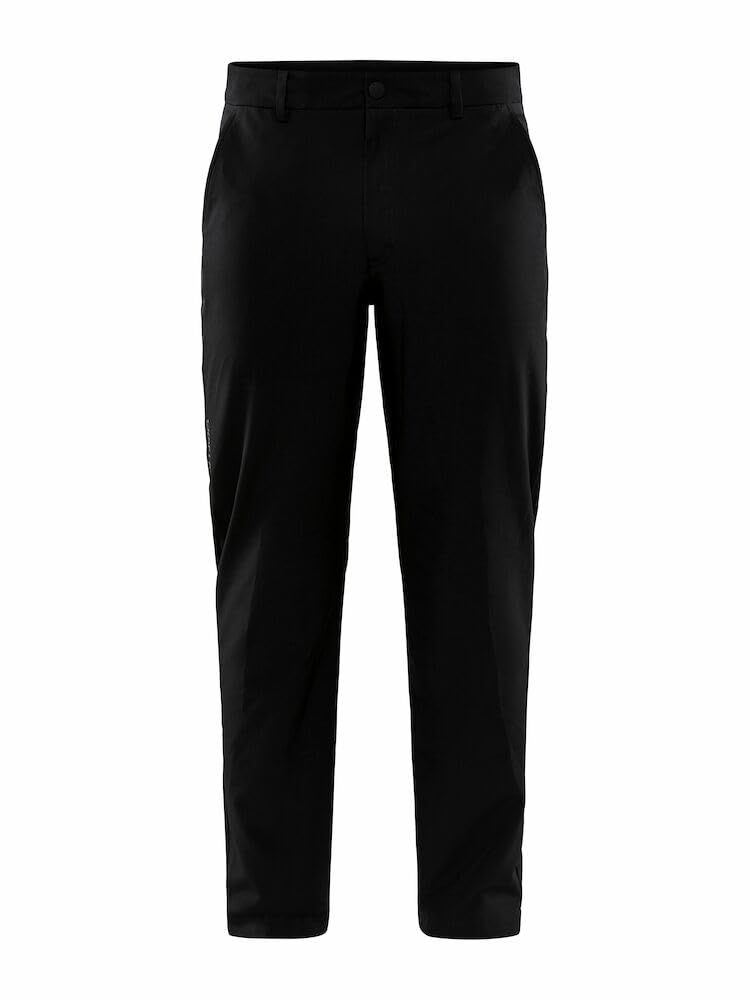 Craft Explore Pants Outdoorhose Herren S | Black | Verstellbarer Bund | 2 Seitentaschen, 1 Beintasche | Gesäßtasche mit Reißverschluss | elastische Wanderhose Herren | Funktionshose Herren