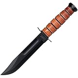 Ka-Bar Unisex – Erwachsene Kampfmesser, Silber, one Size