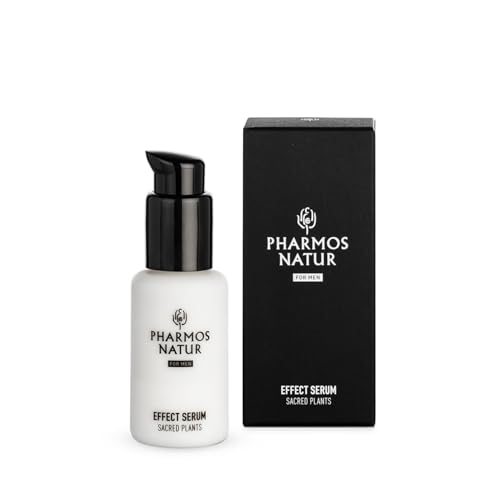 Pharmos Natur Herren Gesichtspflege Hyaluron Effect Serum 50 ml – After Shave Pflege Men Skincare