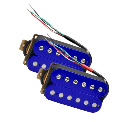 E-Gitarre Humbucker Pickup Coil Spliting Pickup 4 Leitungskabel Gitarrenteile Single-Coil-Tonabnehmer (Color : 2)