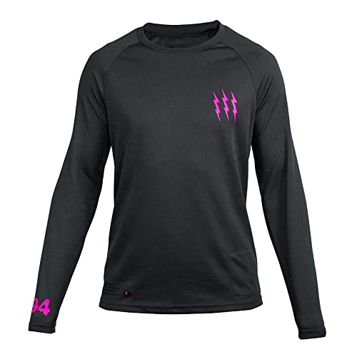 Muc Off Herren Jersey Riders Long Sleeve, Grün Pink, XS, MU-JER-2019