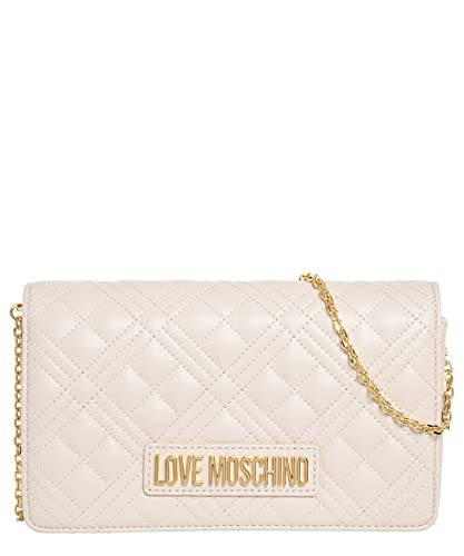 Love Moschino Damen Jc4079pp0gla0103 Schultertasche, Ecru