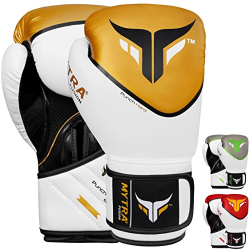 Mytra Fusion Boxhandschuhe 10oz 12oz 14oz 16oz Boxhandschuhe für das Training Punching Sparring Boxsack Boxhandschuhe Sandsack Handschuhe Muay Thai Kickboxing MMA Kampfsport Workout Handschuhe