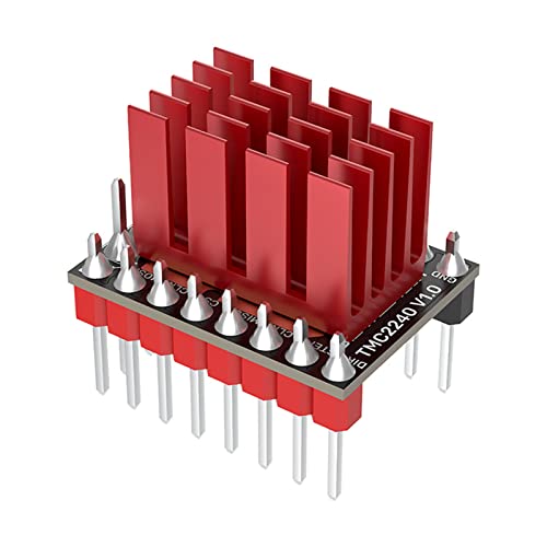 Qsvbeeqj TMC2240 Schrittmotortreiber UART 36 V Driver 3D Drucker Teil Ersatz Für SKR