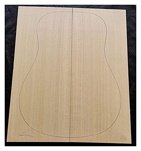 Gitarrenkorpus unfertig 1SET AAA. Auswahl An Sitka Fichte Gitarre Furniergitarre Panel Wolle Holz 540 * 220 * 4, 5 Mm (Color : X83)