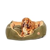 Danish Design Tweed Reihe Snuggle Hundebett, grün