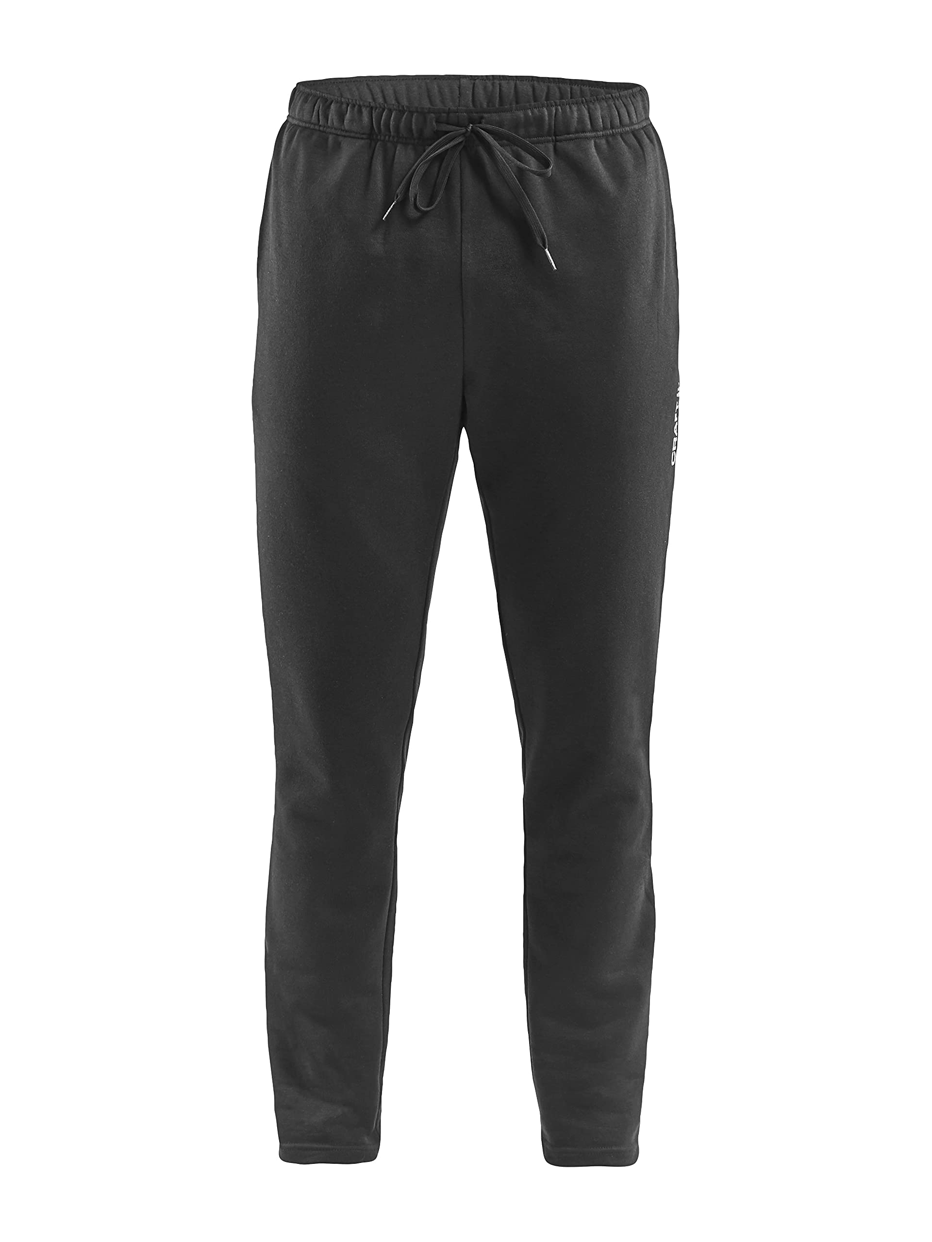 Craft Community Herren Sweatpants | Größe XL | Schwarz | Trainingshose | Jogginghose | Sporthose | Freizeithose | 40°C Wäsche | Mikrofaser-Baumwolle-Mix | Regular Fit