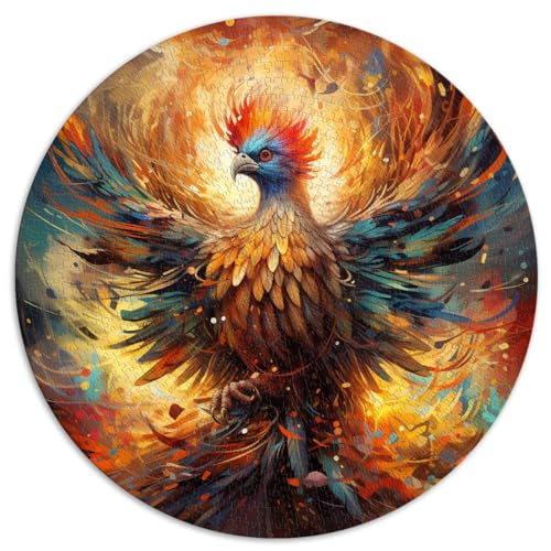 Puzzle für Phoenix God, bunt, für Erwachsene, 1000-teiliges Puzzle, 26,5 x 26,5 Zoll, Puzzle für Geschenke, Künstlersammlung, bildende Kunst