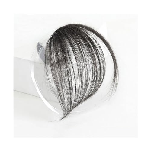 Pony Extension für Damen Schräge Pony-Perücke, natürliche Stirn, teilweise Luft-Pony-Perücke, weiblich, unsichtbar, nahtlos, gefälschter Pony Fringe Bangs(T1B/613)