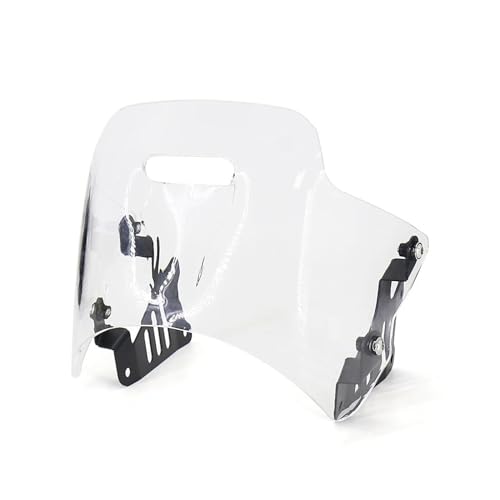 HSAJFEB Motorrad Für Y&amaha XSR900 XSR 900 Xsr900 2022 2023 Motorrad-Windschutzscheibe Windschutzscheibenverkleidung Deflektorabdeckung Windabweiservisier Windschild(Clear)